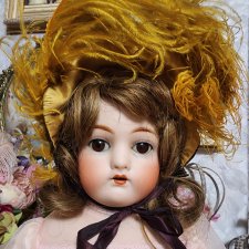 Антикварная кукла дама Каммер Рейнхард 50 см