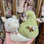 Авторская мягкая игрушка улитка из плюша