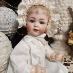 Антикварный небольшой редкий пупс Каммер Рейнхард 127, рост 31 см