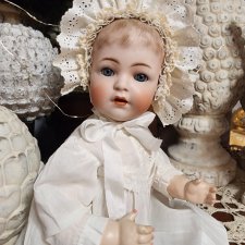 Антикварный небольшой редкий пупс Каммер Рейнхард 127, рост 31 см