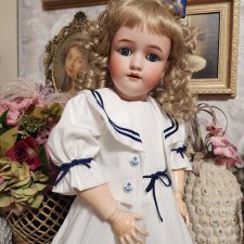 Антикварная кукла Хандверк