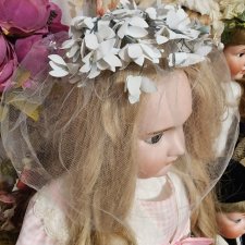 Винтажная шляпка вуалетка 50 годы в состоянии новой