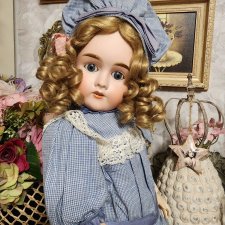 Антикварная кукла Макс Хандверк