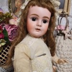 Антикварная ранняя кукла Бар Прошильд 306 на раннем теле с голосовым механизмом