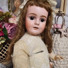 Антикварная ранняя кукла Бар Прошильд 306 на раннем теле с голосовым механизмом