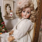 Антикварная кукла Каммер Рейнхард, 70 см