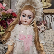 Прелестная антикварная девочка Симон Хальбиг 1039 в двух образах