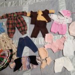 Разная кукольная винтажная одежда