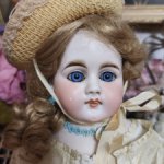 Антикварная кукла модница голова белтон тип,закрытый рот, молд 180