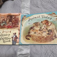 Винтажные детские книги с объемными картинками. Книги репро с антикварных с рисунками