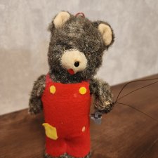 Заводной мишка с шарами Япония