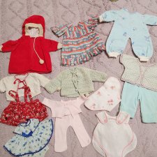 винтажные комплекты для небольших кукол деток до 40 см часть 2