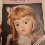 Винтажная книга по росписи французских кукол