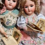 Винтажные книжки малышки для антик кукол