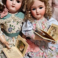Винтажные книжки малышки для антик кукол