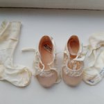 Антикварные туфли Mrs.Day's Ideal с оригинальными носками