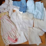 Одежда для винтажных кукол. 11 предметов.