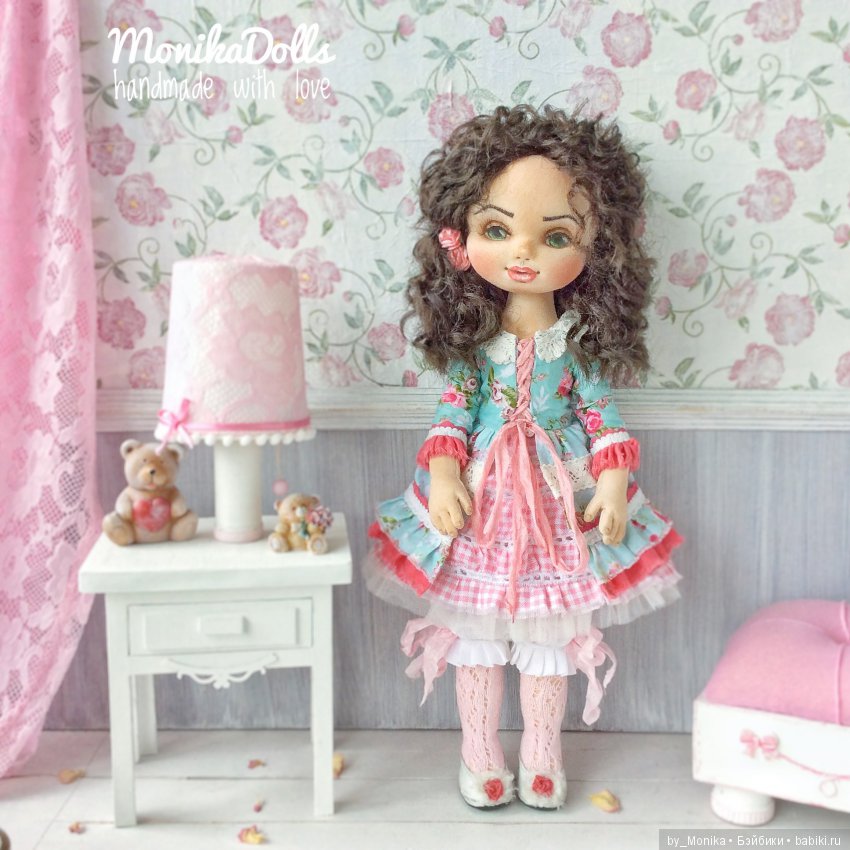 Матильда, авторская кукла Моники Шонии (фото 2)