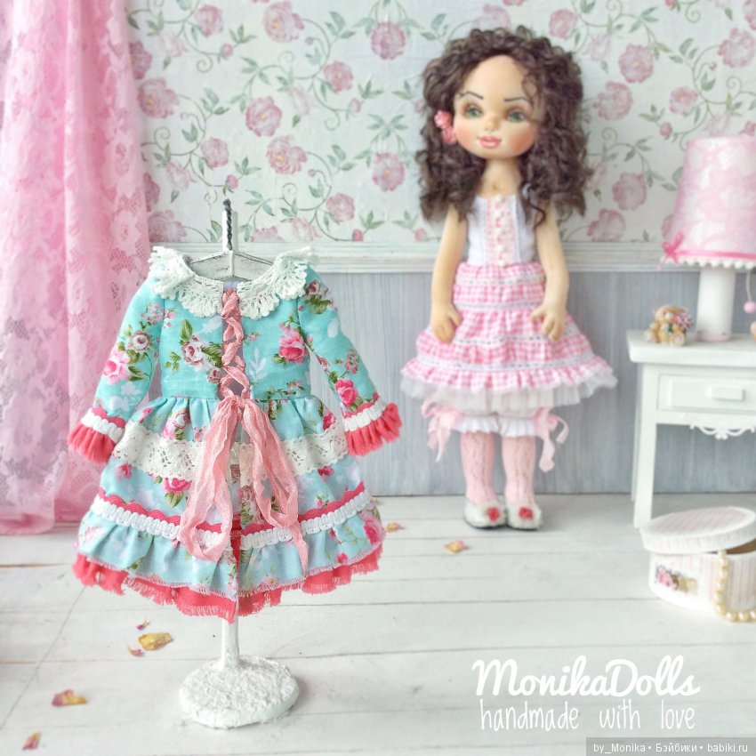 Матильда, авторская кукла Моники Шонии (фото 5)