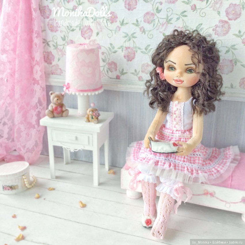 Матильда, авторская кукла Моники Шонии (фото 9)