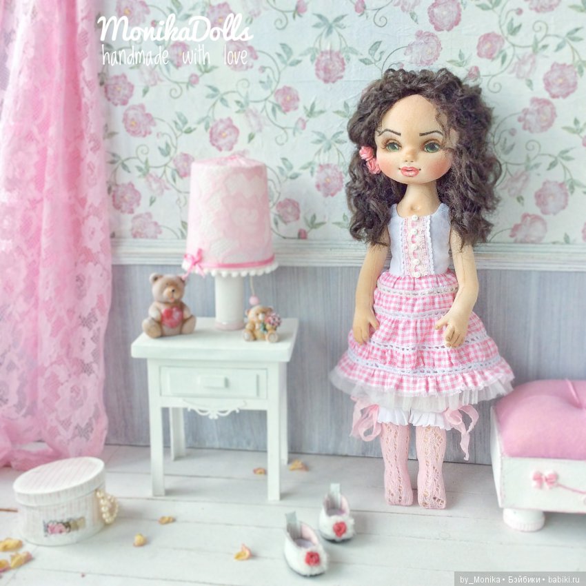 Матильда, авторская кукла Моники Шонии (фото 10)