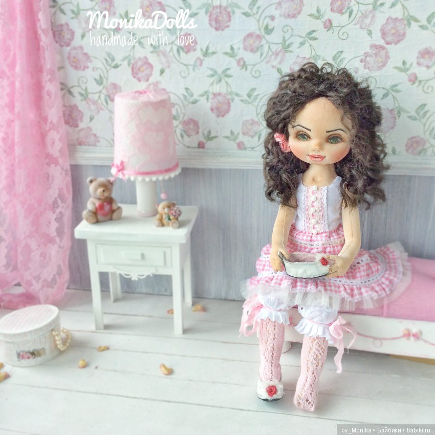 Матильда, авторская кукла Моники Шонии (фото 8)