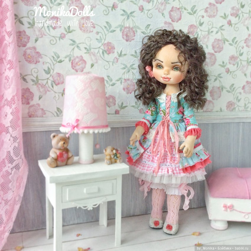 Матильда, авторская кукла Моники Шонии (фото 3)