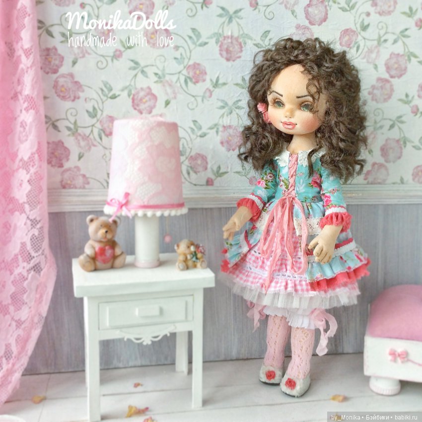Матильда, авторская кукла Моники Шонии (фото 4)