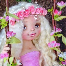 Любовь, авторская кукла Моники Шонии