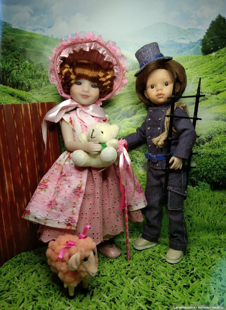 Пастушка и Трубочист (Сочинение моё ,фото тоже мои )