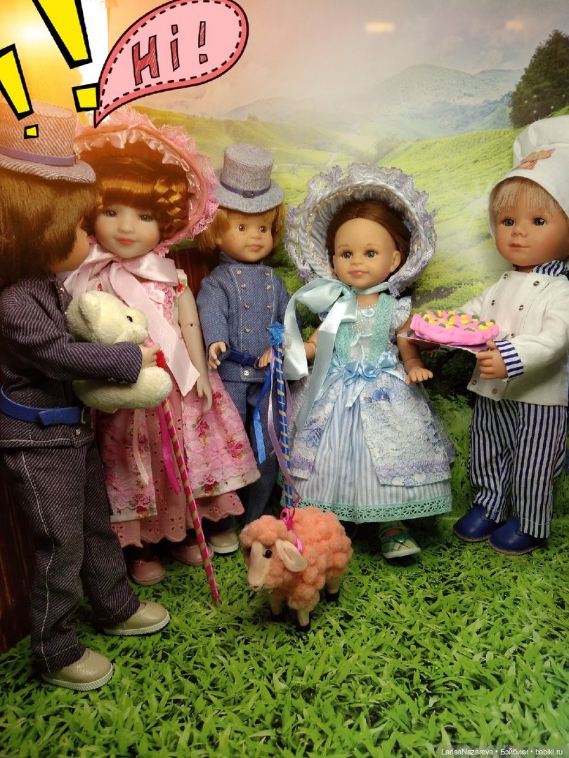 Пастушка и Трубочист (Сочинение моё ,фото тоже мои )