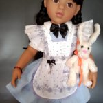 Наряд Алисы для  куклы Готц 50 см