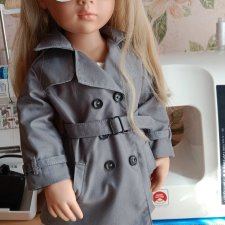 Настоящий Тренчкот , для кукол Готц 50 см
