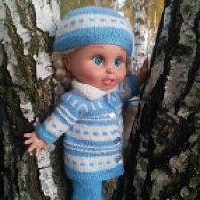 Теплые костюмчики для малышек фейсинок