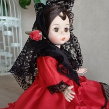 Испанская кукла, 44 см.