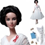 Elizabeth Taylor - «White Diamonds», Barbie Silkstone Gold Label - 2012