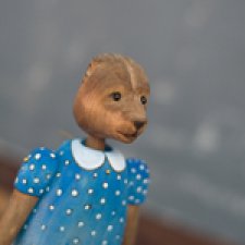 Платье в горошек