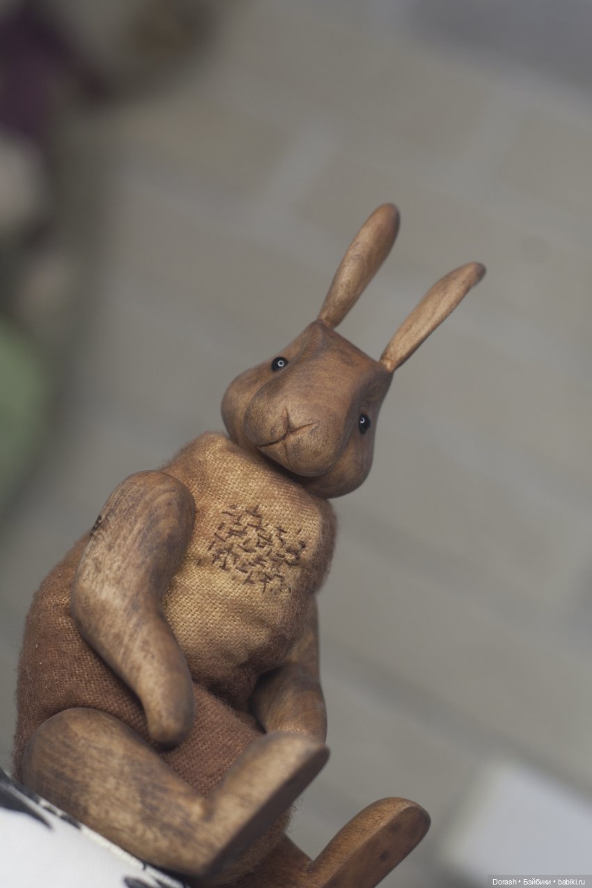 Почти год прошел | Бэйбики Почти год прошел — Авторские игрушки из дерева: резьба (фото 7)