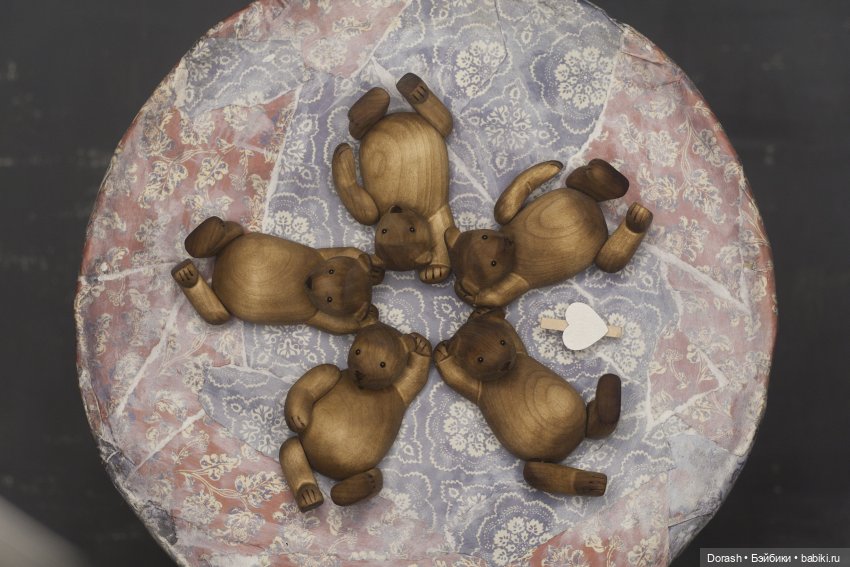 Почти год прошел | Бэйбики Почти год прошел — Авторские игрушки из дерева: резьба (фото 4)