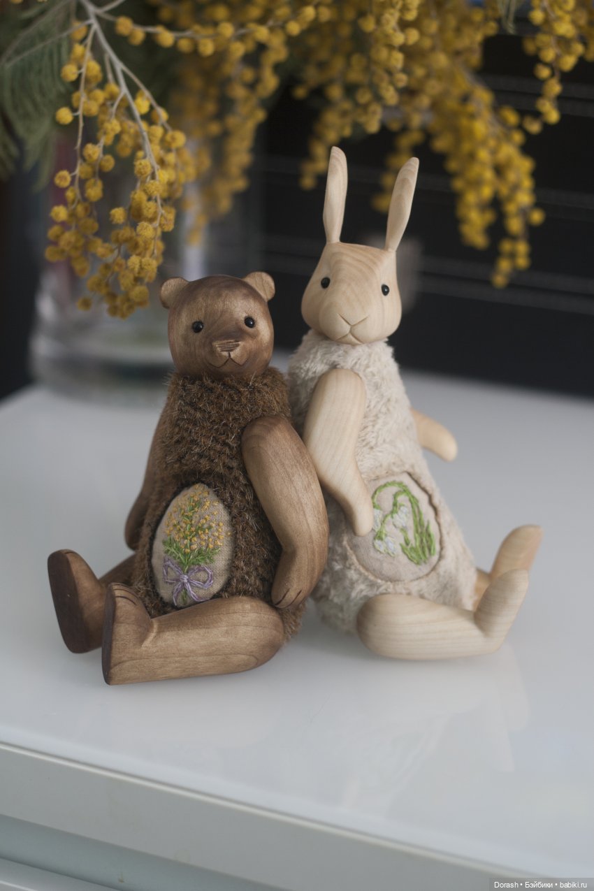 Почти год прошел | Бэйбики Почти год прошел — Авторские игрушки из дерева: резьба (фото 8)