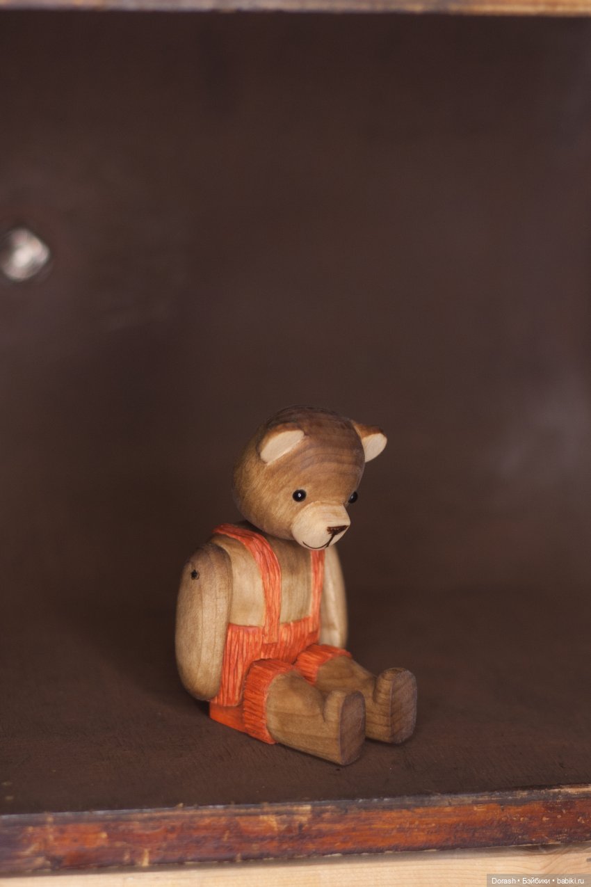 Два друга — Авторские куклы из дерева (фото 10)