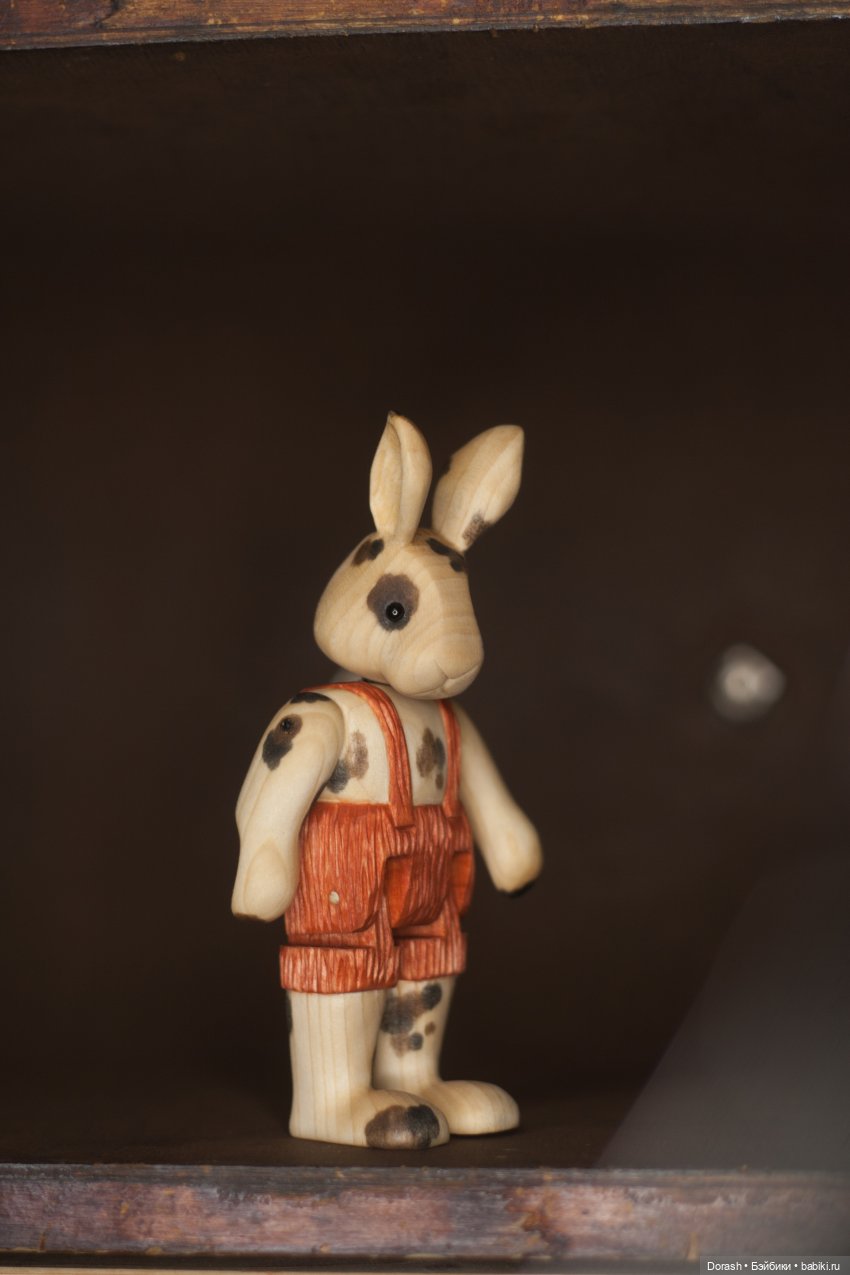 Два друга — Авторские куклы из дерева (фото 5)