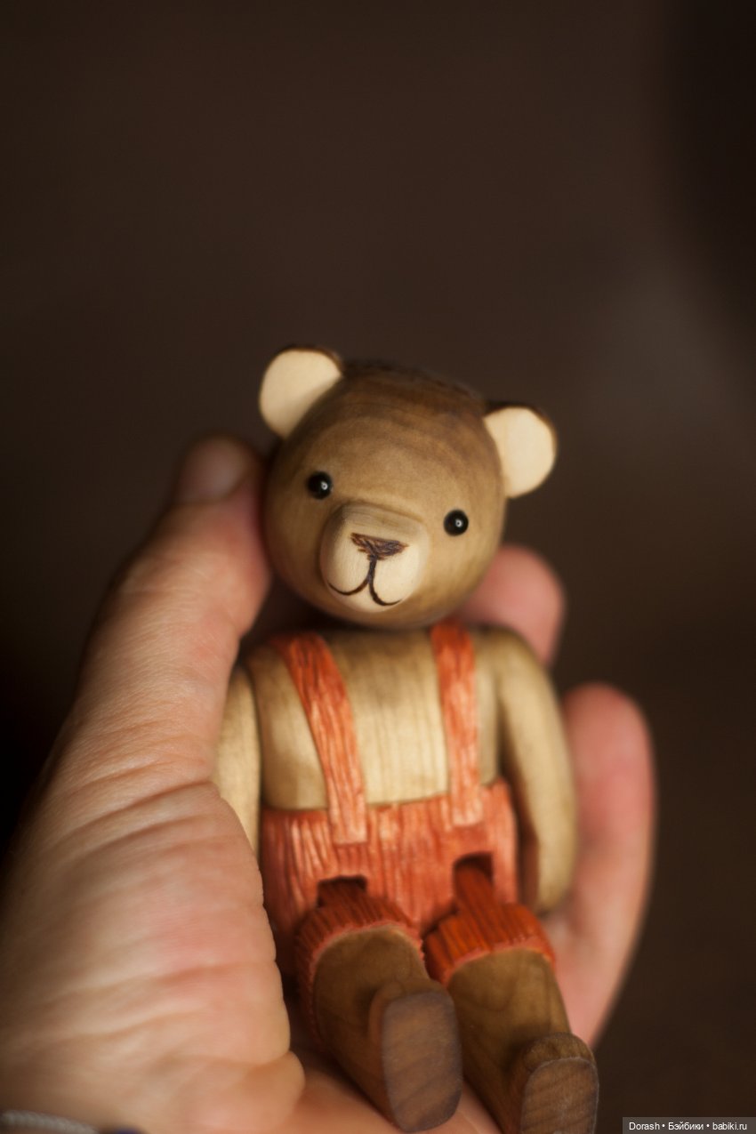 Два друга — Авторские куклы из дерева