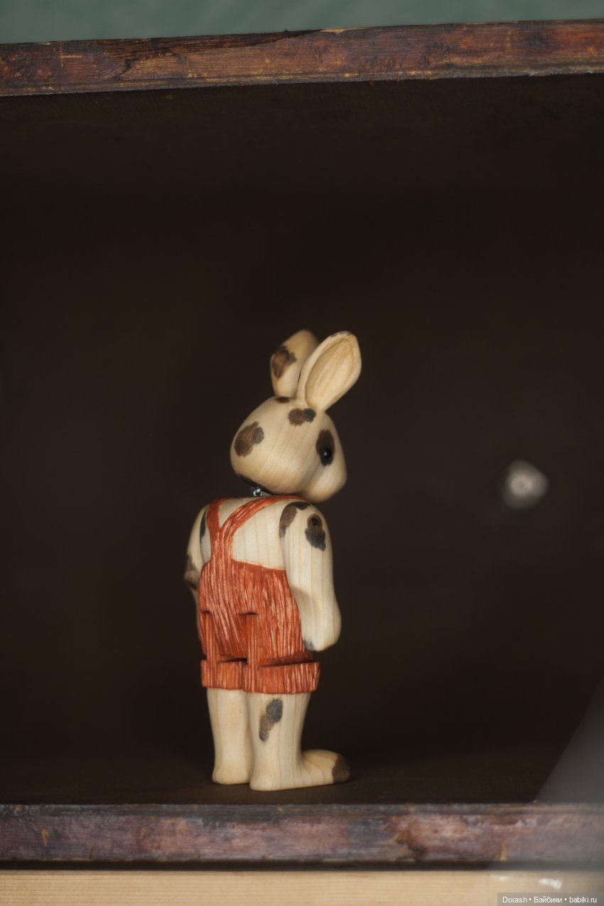 Два друга — Авторские куклы из дерева (фото 6)