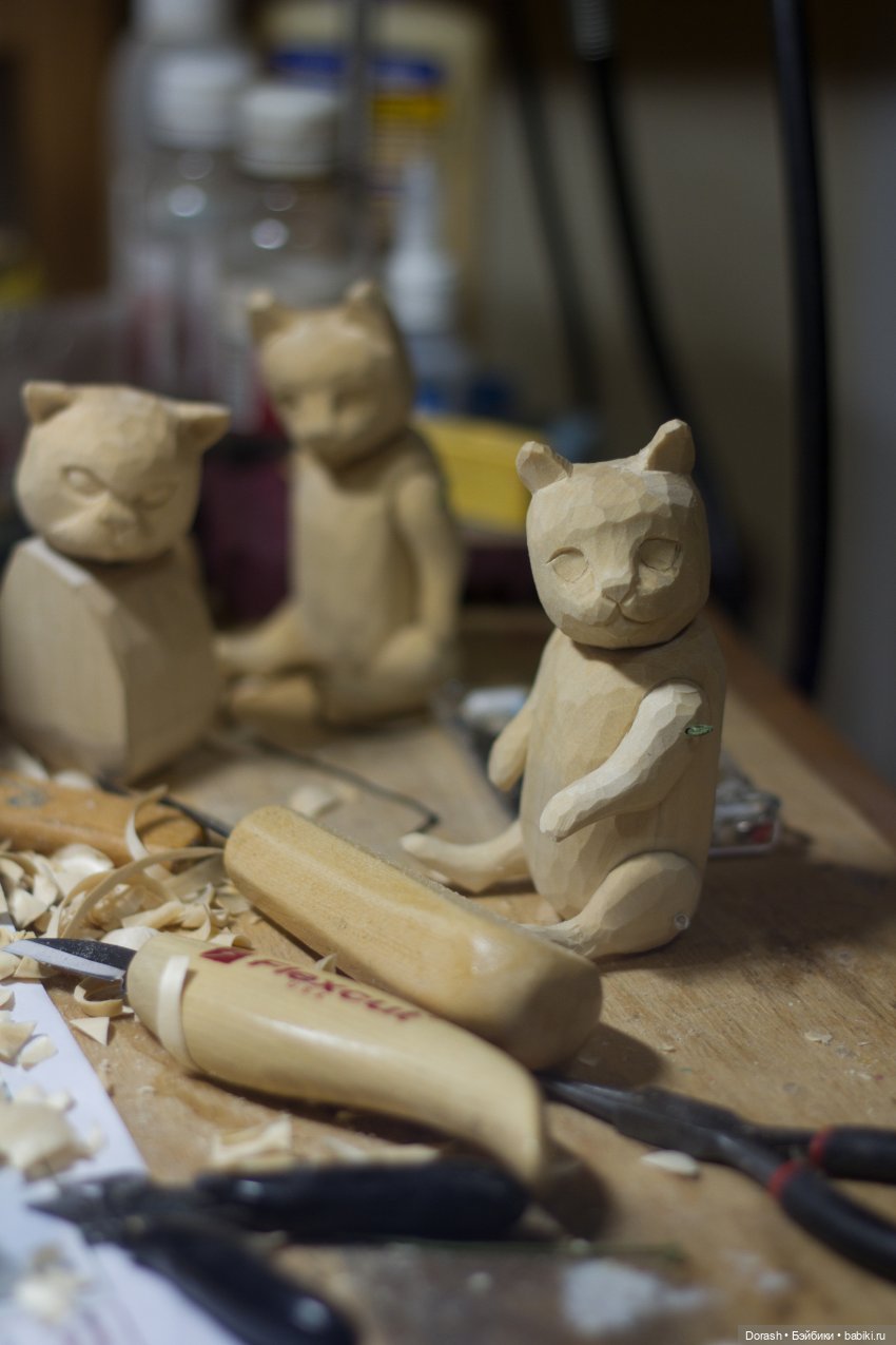 Характер нордический — Авторские игрушки из дерева: резьба (фото 8)