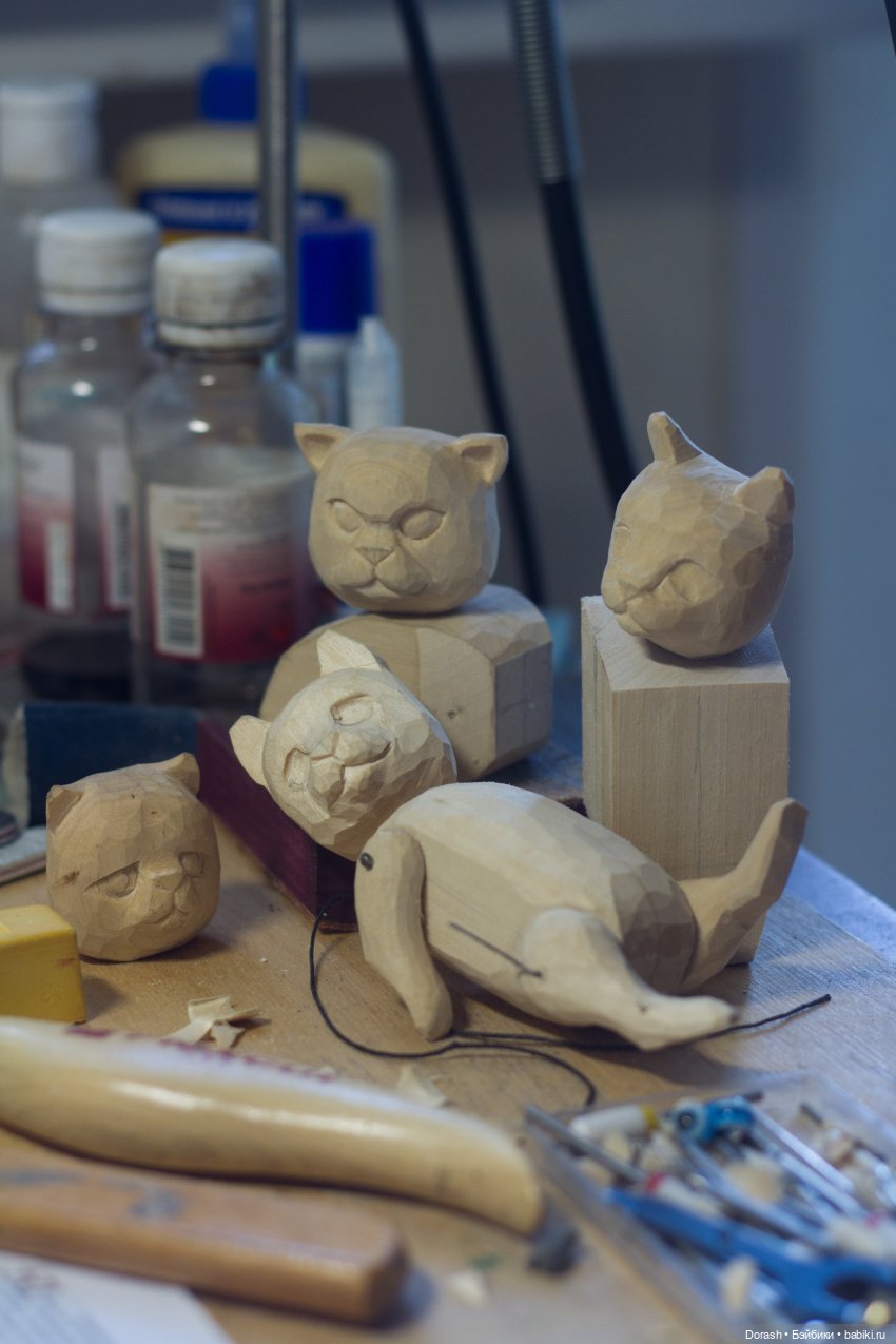 Характер нордический — Авторские игрушки из дерева: резьба (фото 9)