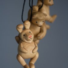 Мишки подвески и зайка