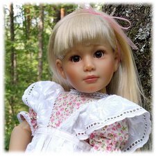 Ожившая детская мечта - Маруся. Кукла Sonja Hartmann