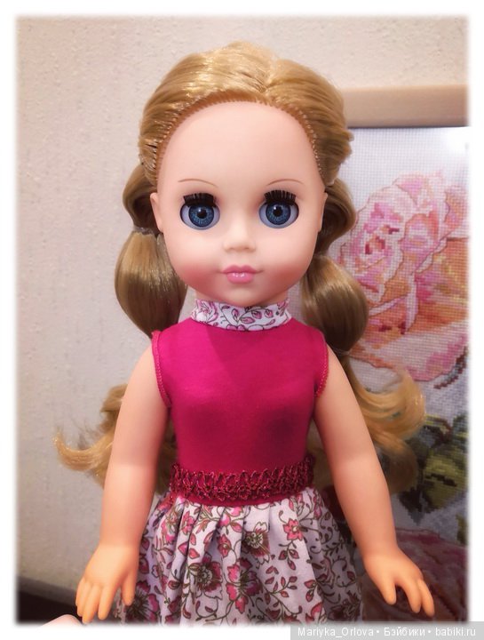 Моя первая кукла фабрики "Весна" Мила