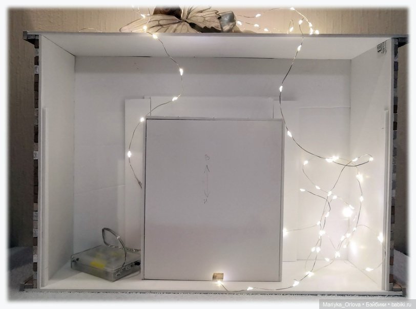 Камин для кукол своими руками